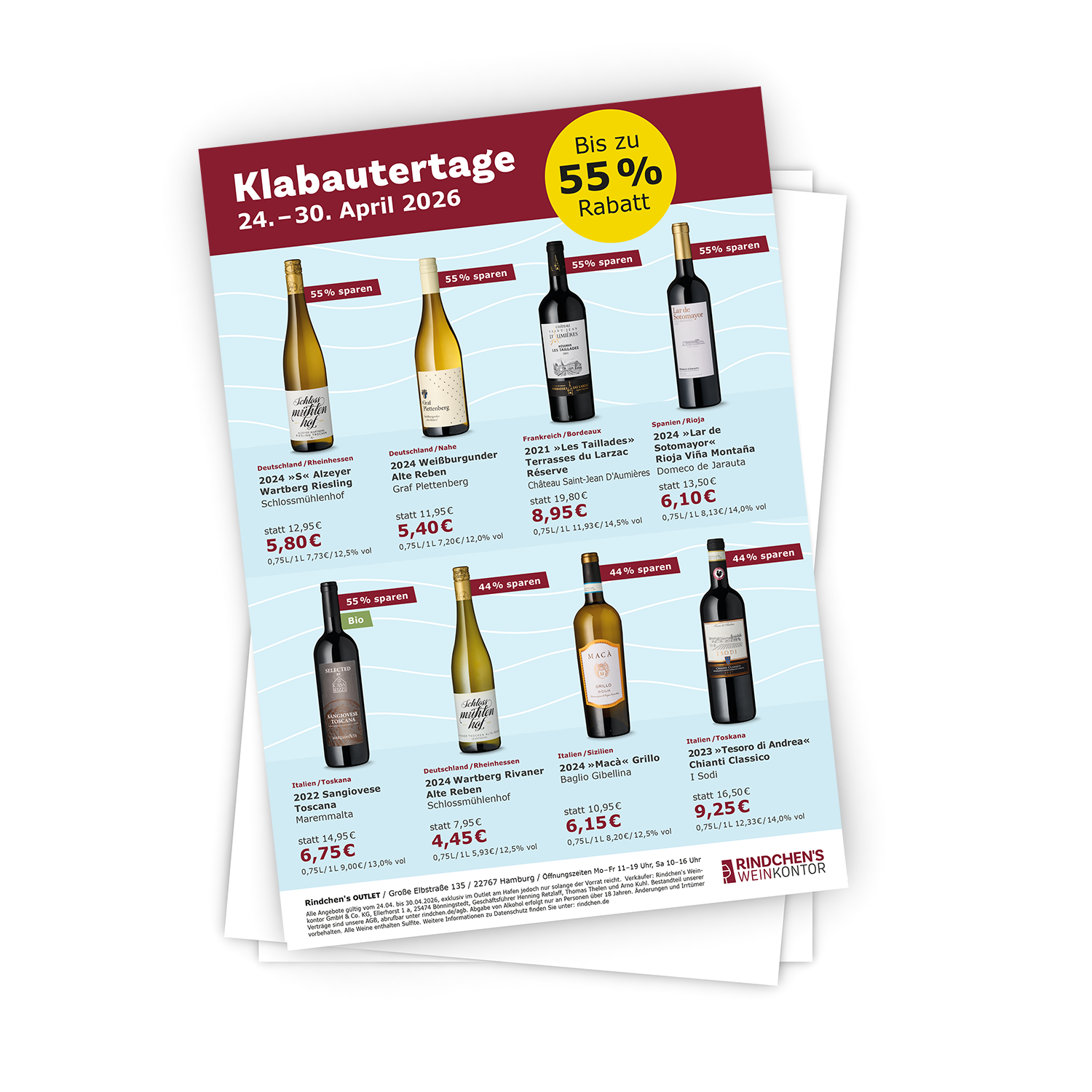 Klabautertage im Outlet